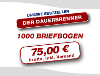 Briefpapier Briefbogen