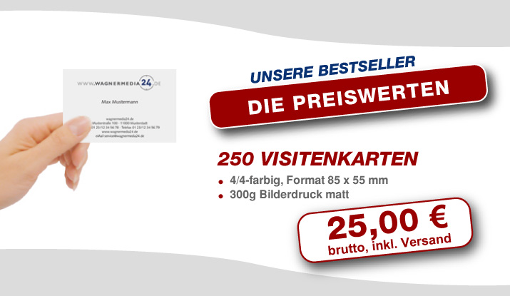 Visitenkarten online